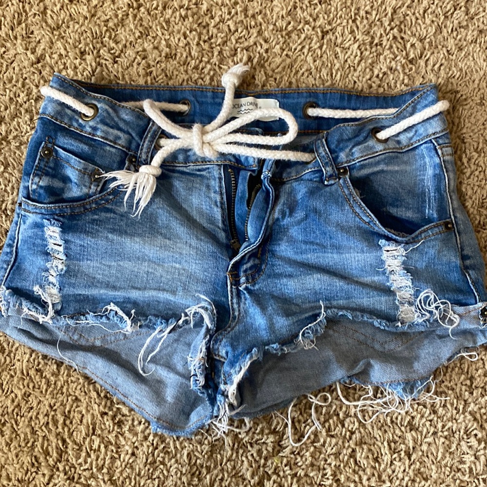 jean shorts